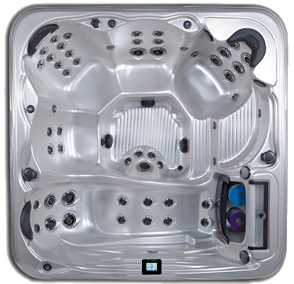 Antiqua 33DB Spa Top View By Island Spas