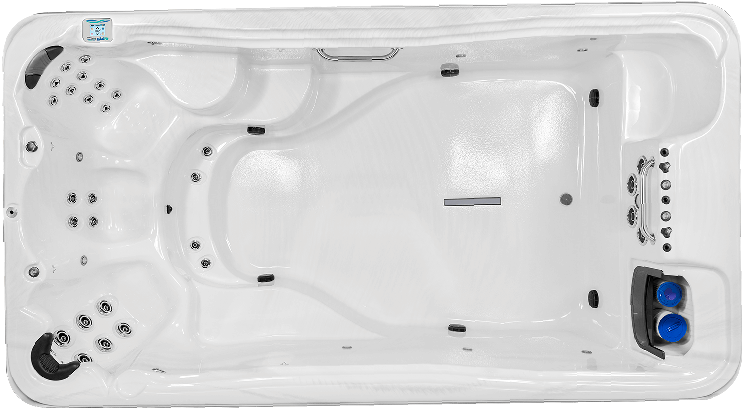 EP-14 Top View Fitness Pool By Tidal Fit Swim Spas