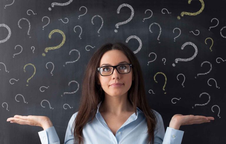 A lady wondering what she need to know