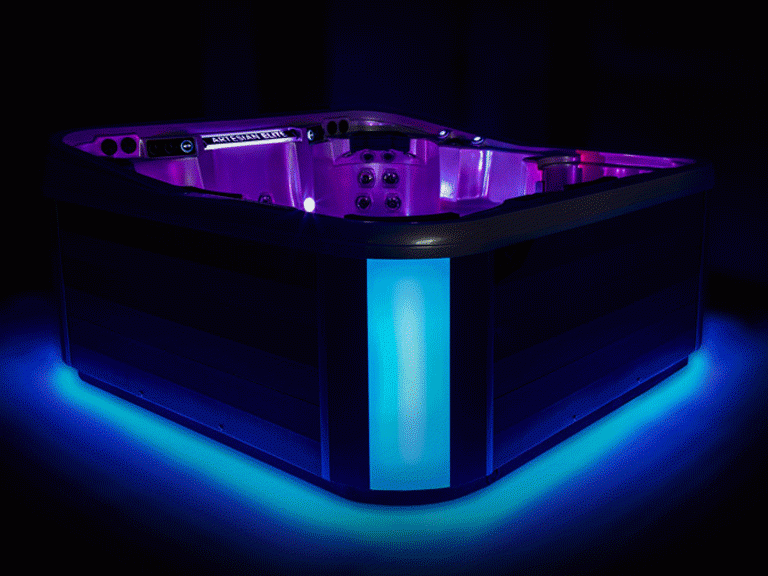 Artesian Elite Spas: The Ultimate In Luxury Hot Tubs - Midnight Glow LED