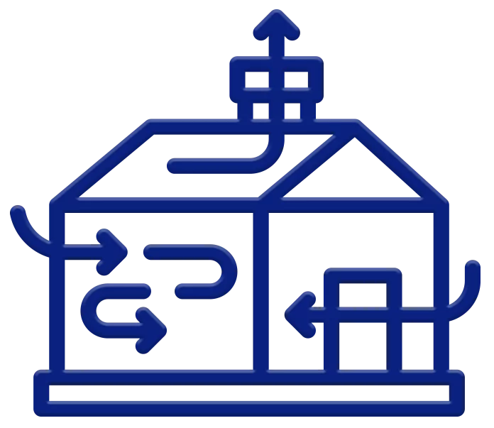 Can-You-Put-An-Outdoor-Hot-Tub-Indoors-Ventilation-is-key - Love's Hot Tubs Ventilation icon