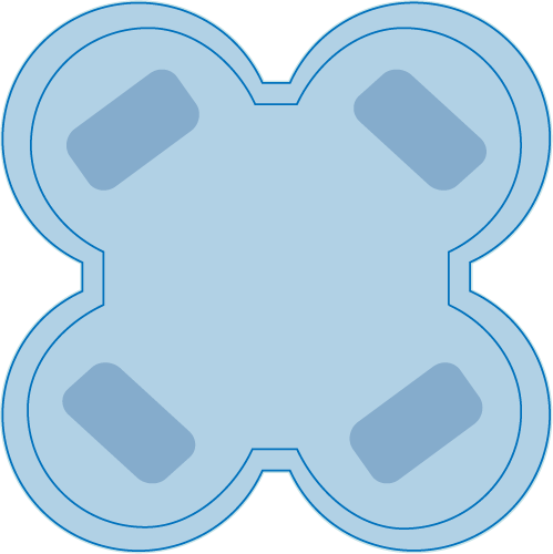 What-Are-the-Different-Shapes-of-Hot-Tubs-Clover-Hot-Tubs - Love's Hot Tubs Clover Hot Tub