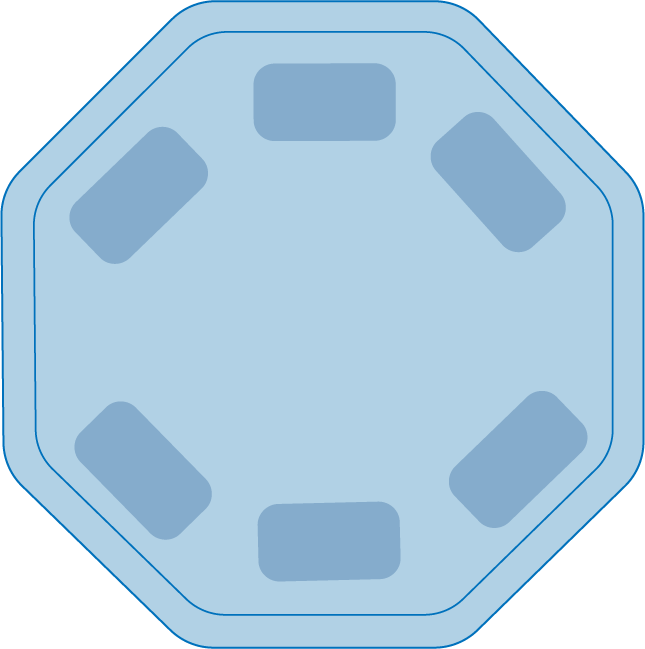 What-Are-the-Different-Shapes-of-Hot-Tubs-Octagonal-Hot-Tubs - Love's Hot Tubs Octagonal Hot Tub