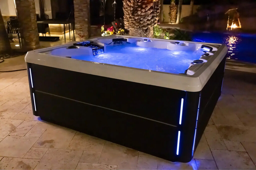 Elite-lighting-Island - Love's Hot Tubs Elite-lighting-Island