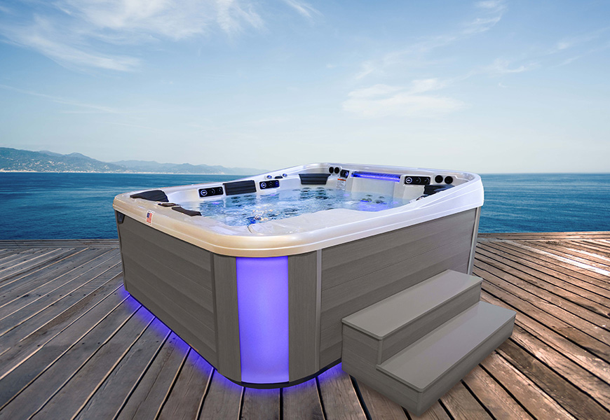 Hot Tub Steps- Safety Style - Love's Hot Tubs Hot Tub Steps- Safety Style