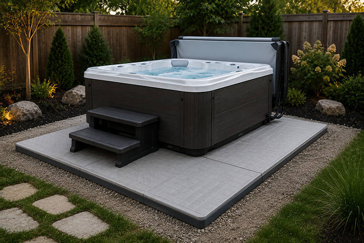 Prefabricated Spa Pads
