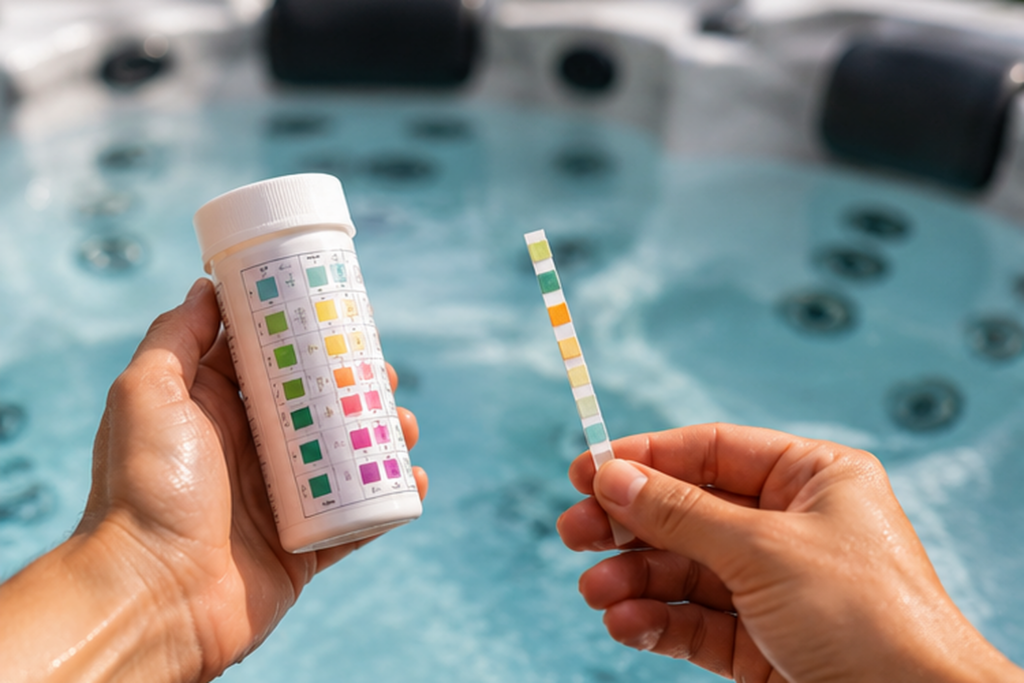 hot tub water testing